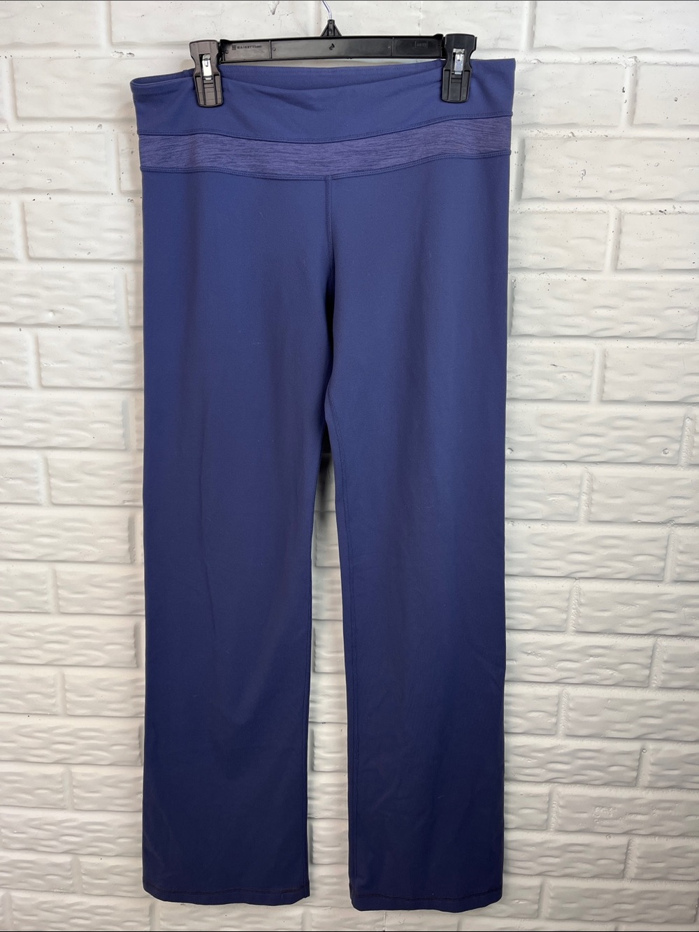 LULULEMON GROOVE YOGA PANT PURPLE SZ 10 30 waist 32 inseam